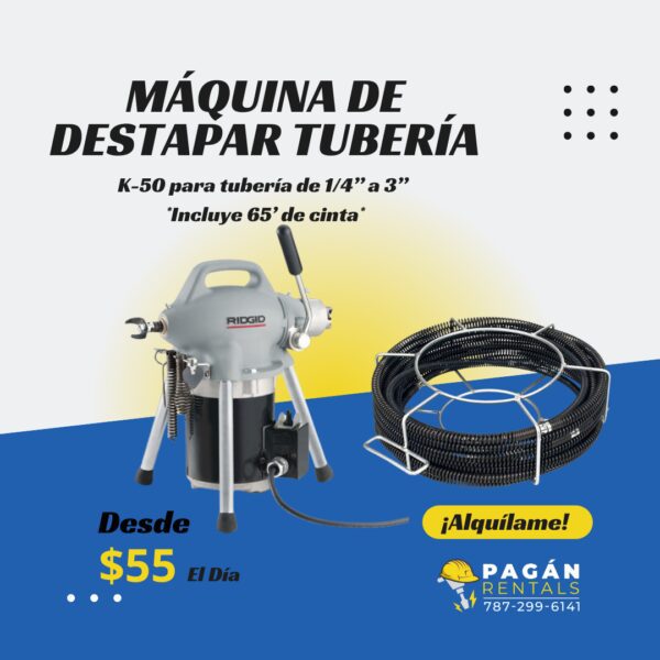 Máquina de Destape Seccional K-50