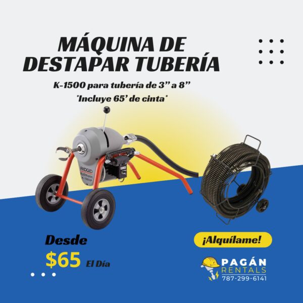 Máquina de Destape Seccional K-1500
